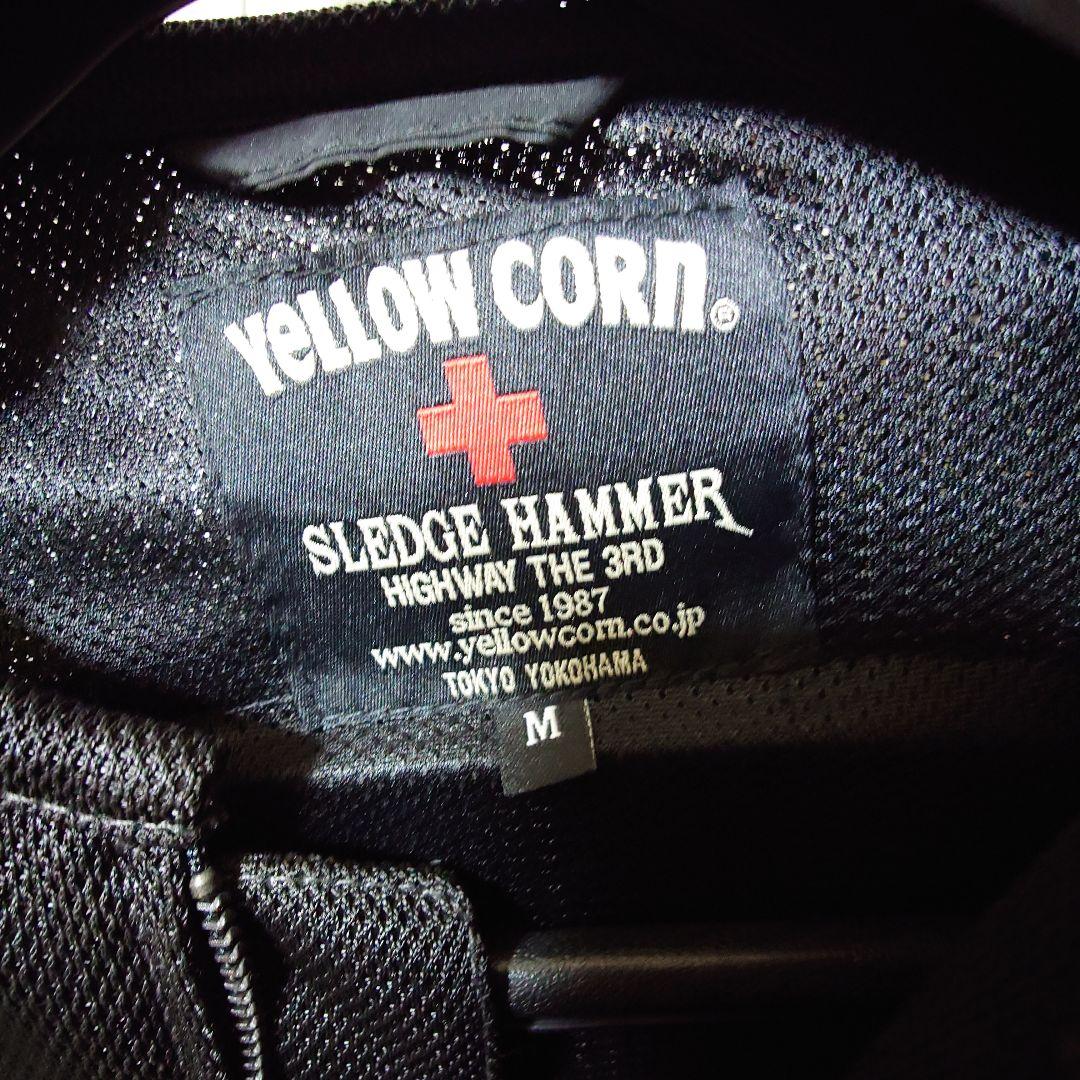 【匿名配送】おまけ付　イエローコーン YMT001 半袖メッシュジャケットM