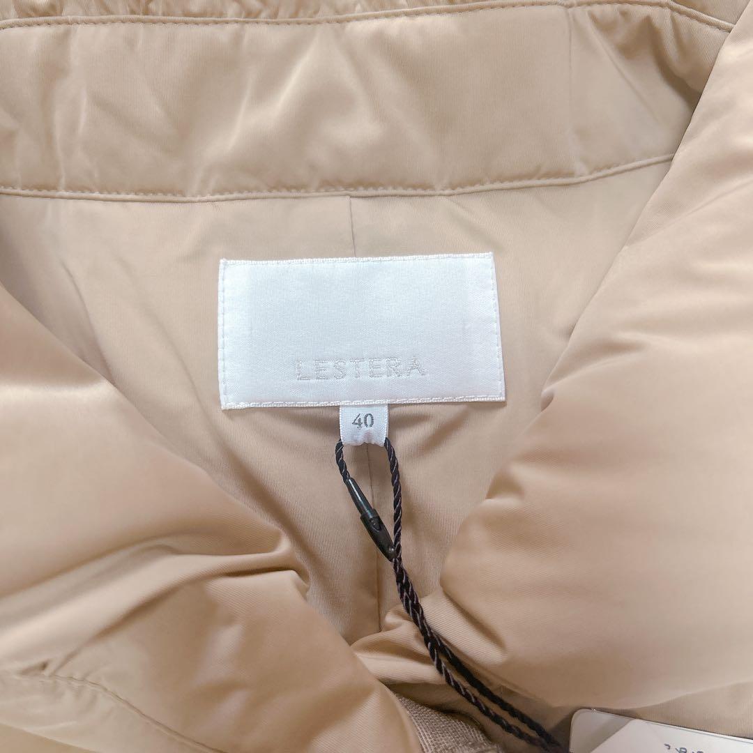 未使用 タグ付き LESTERA レステラ ダウンベスト ダウン ベスト ジレ