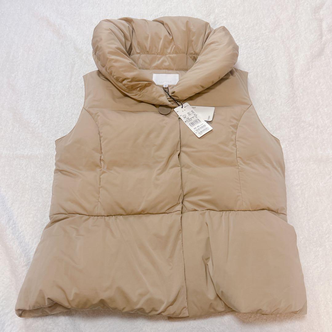 未使用 タグ付き LESTERA レステラ ダウンベスト ダウン ベスト ジレ