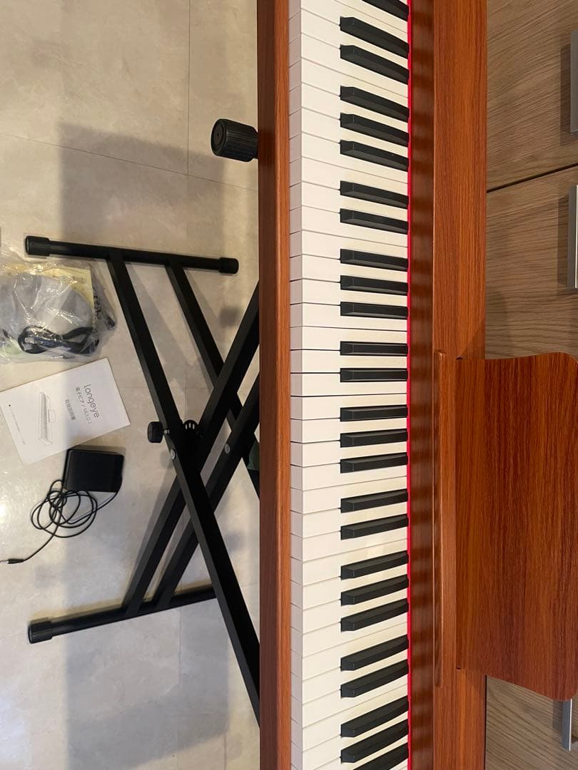 Longeye MOLD 2 木製電子ピアノ 88鍵盤 スタンド付き　ロンアイ