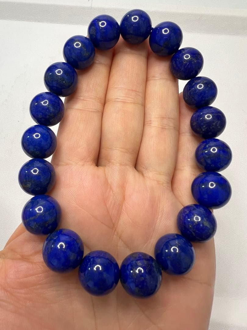 yuujic113ミリアップラピスラズリブレスレット