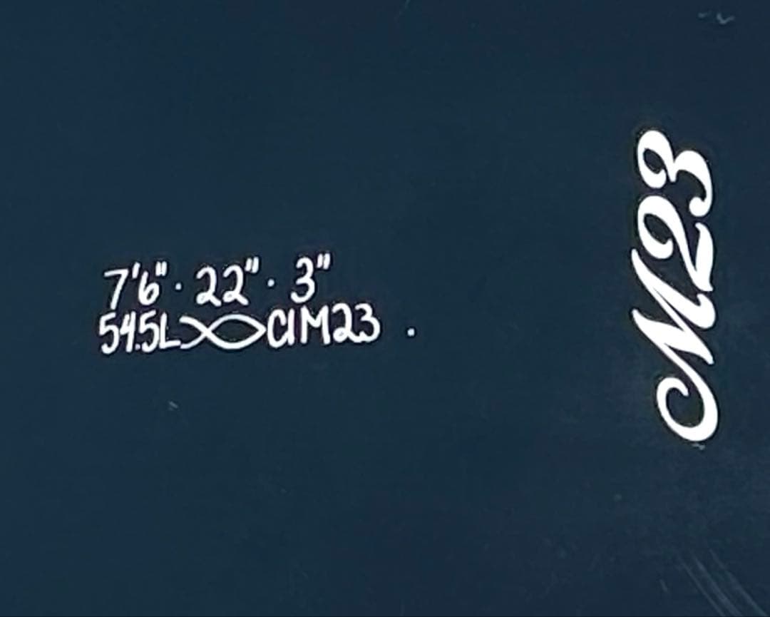 手渡し限定CHANNEL S M23 SOFT BOARD 7’6