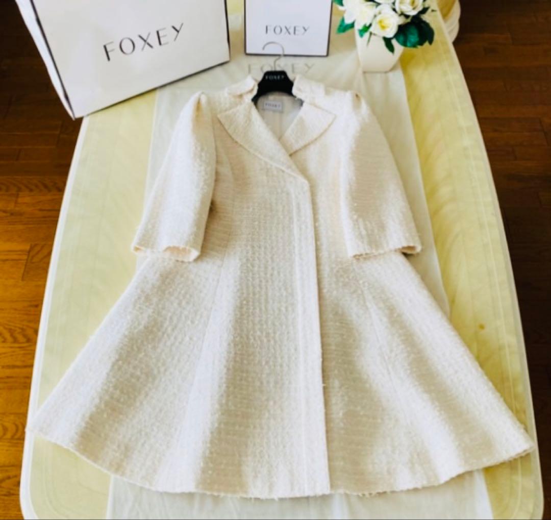 フォクシー Miss Edinburgh コート ワンピース