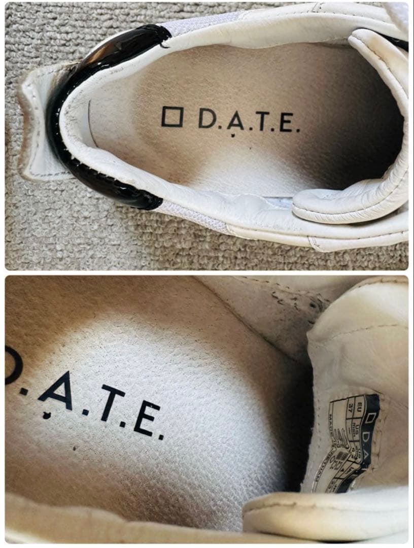 D.A.T.E. FUGA ホワイト/ベージュ スニーカー