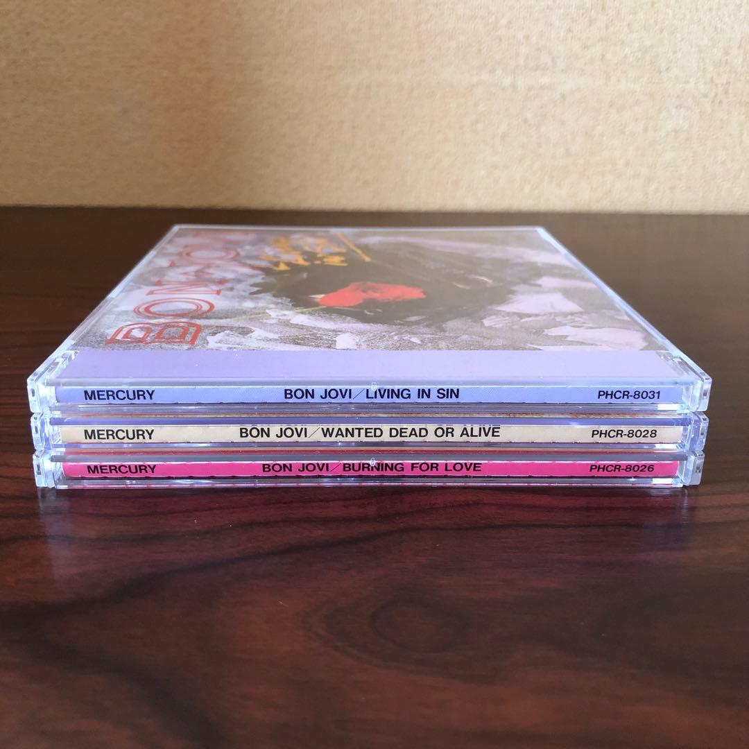 CD☆3枚／BON JOVI／ボン・ジョヴィ／マキシシングル 3枚セット