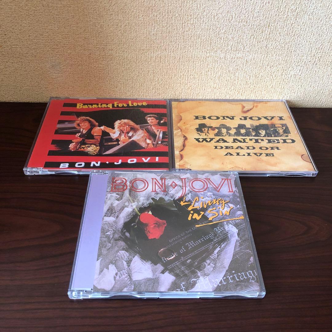 CD☆3枚／BON JOVI／ボン・ジョヴィ／マキシシングル 3枚セット