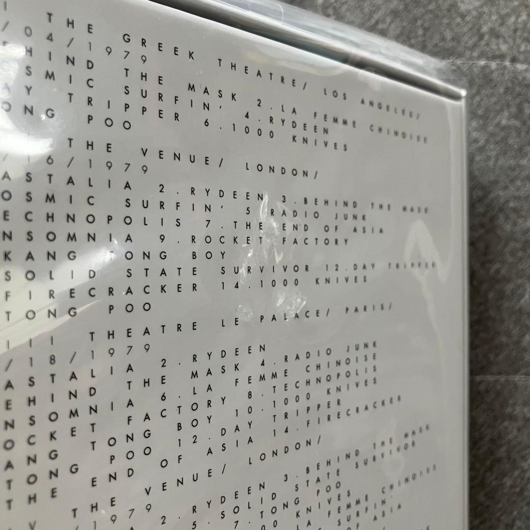 [美品] YMO 1979 TRANS ATLANTIC TOUR LIVE