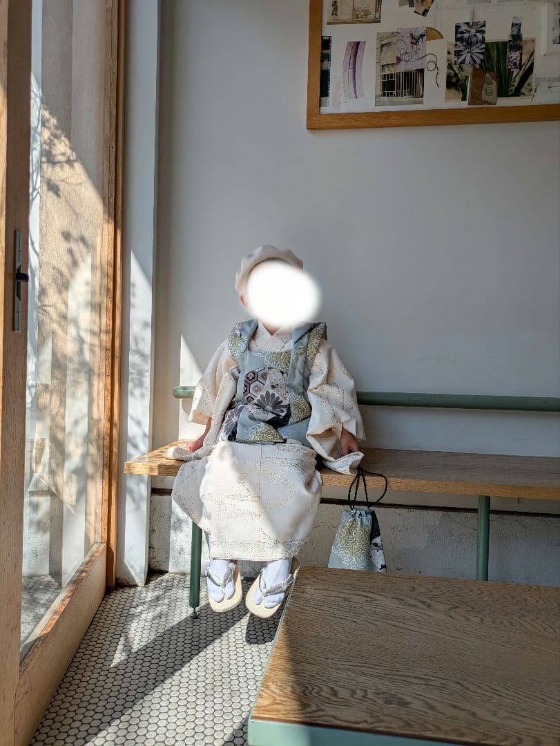 【最終お値下げ】ひよこ商店七五三被布着物セット