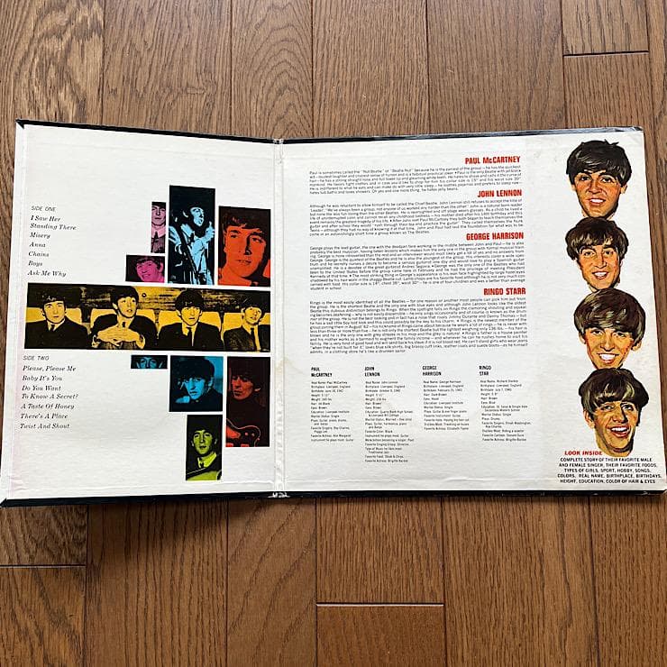 ★VEE-JAY オリジナル盤 ビートルズ SONGS, PICTURES ～