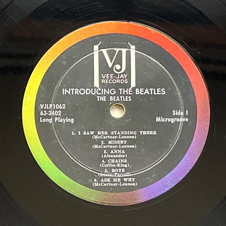 ★VEE-JAY オリジナル盤 ビートルズ SONGS, PICTURES ～