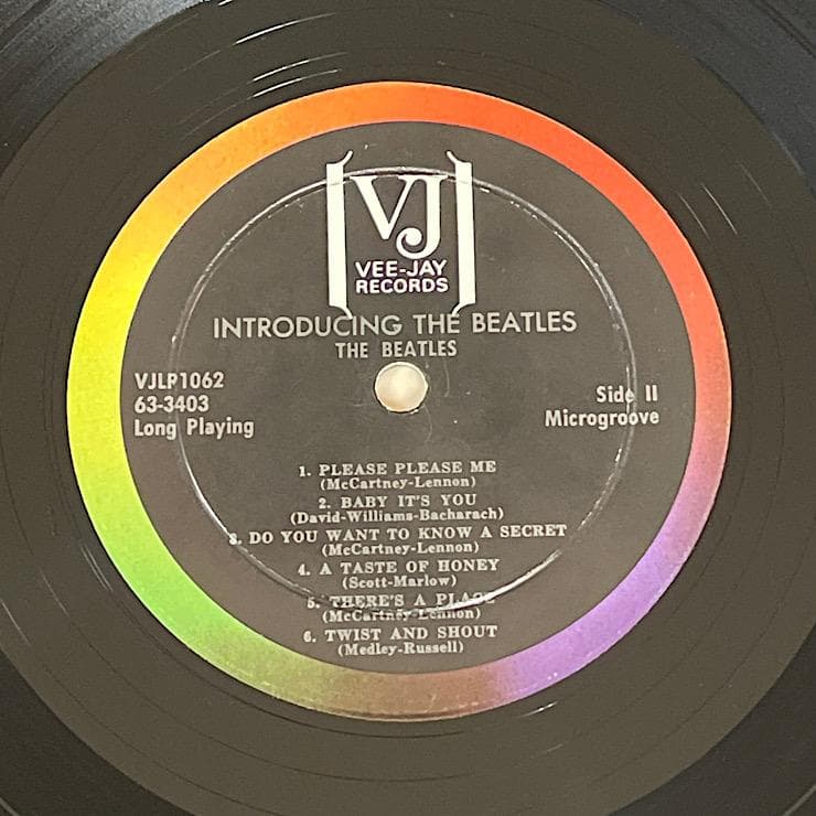 ★VEE-JAY オリジナル盤 ビートルズ SONGS, PICTURES ～