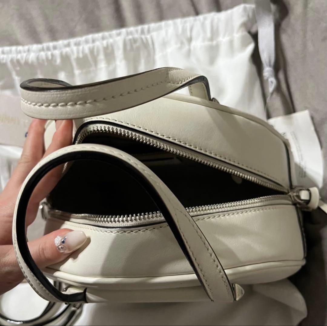 ジミーチュウ レザー ヴァレンヌ　ボーリング　ミニ　ハンド ショルダーバッグ