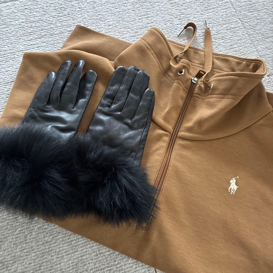 極美品⭐︎POLO RALPH LAUREN ハーフジップ　トレーナー