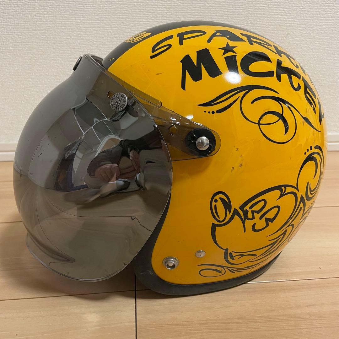 限定品BUCO ブコ JET500-TX ミッキー　ジェットヘルメット M/L