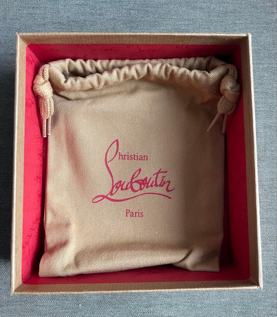 クリスチャンルブタン二つ折ミニウォレット“PALOMA“箱付新品未使用品