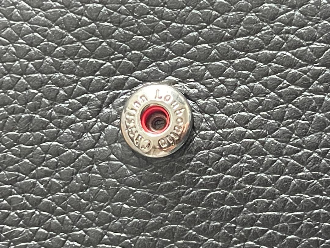 クリスチャンルブタン二つ折ミニウォレット“PALOMA“箱付新品未使用品