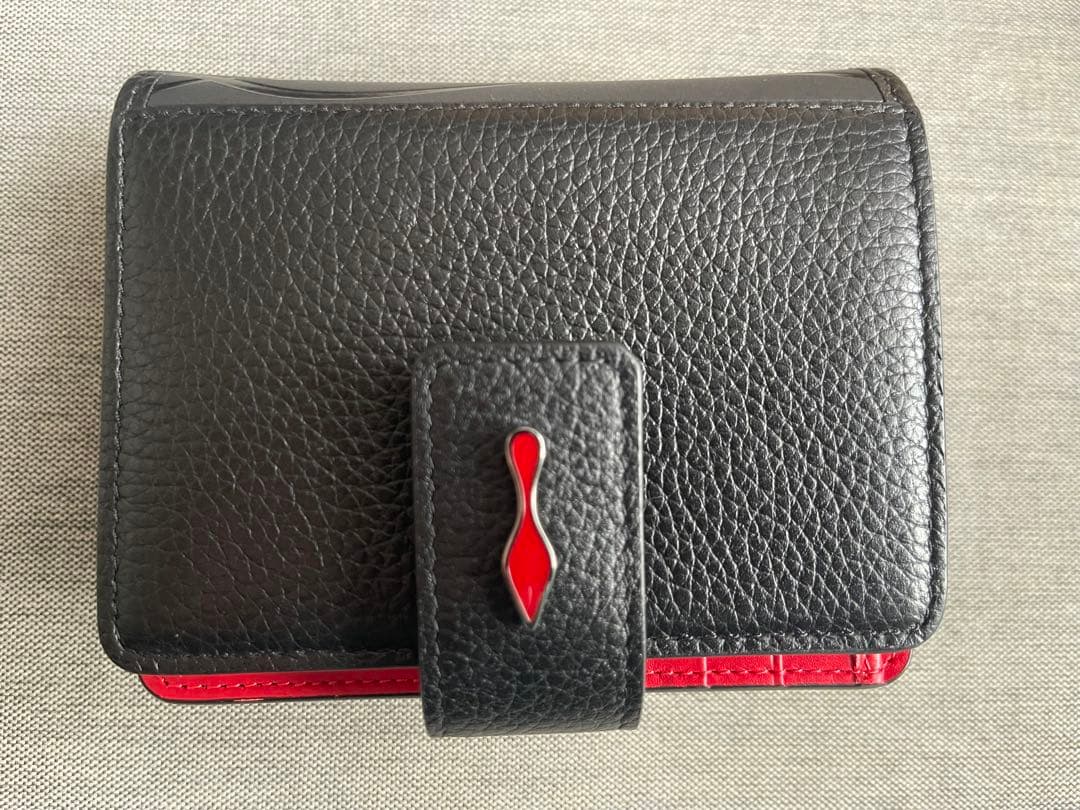 クリスチャンルブタン二つ折ミニウォレット“PALOMA“箱付新品未使用品