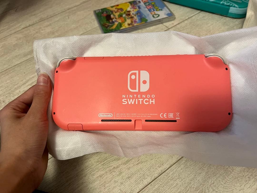 専用ページSwitch right ピンク　あつまれどうぶつの森　ケース　セット
