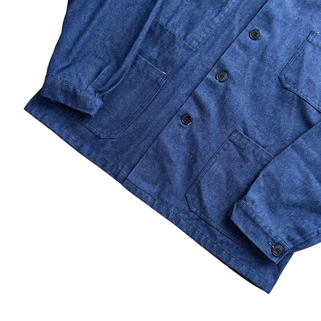 極美品 70s BEAU-FORT フレンチ ワークジャケット コットンツイル