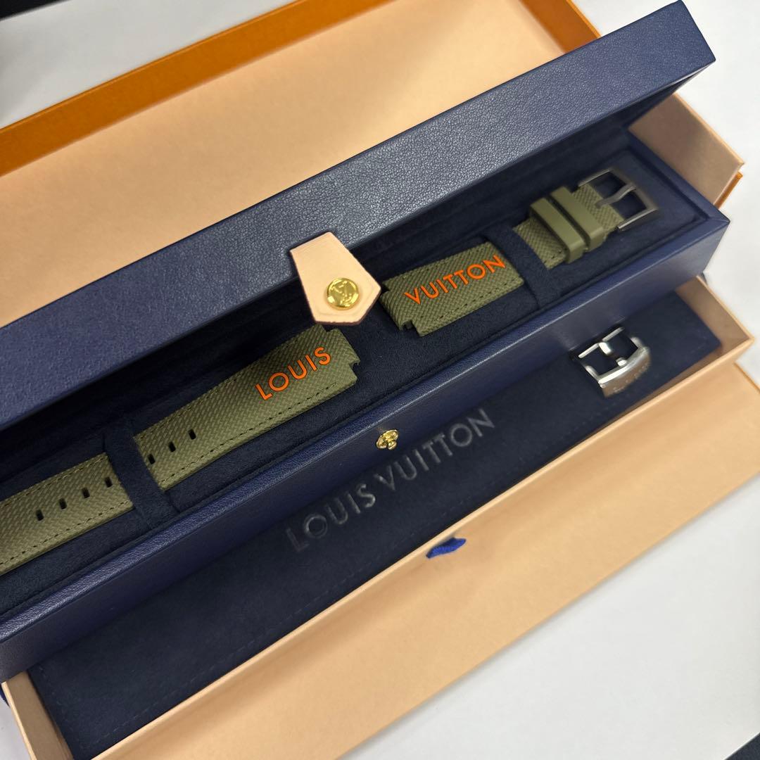 最終価格　限定品　ルイヴィトン　時計　ラバーベルト　メンズL