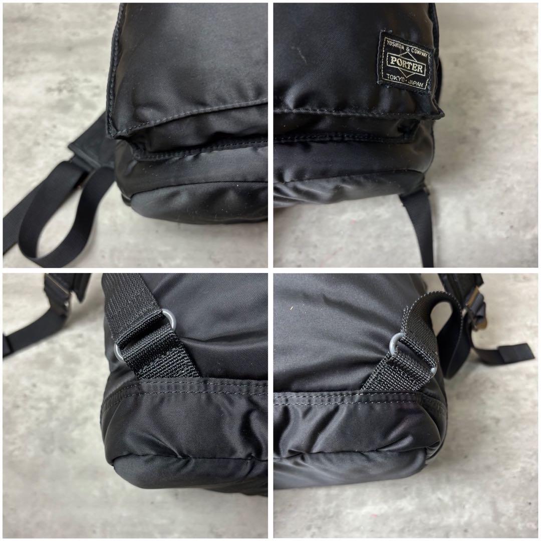 美品 PORTER タンカー リュック ブラック