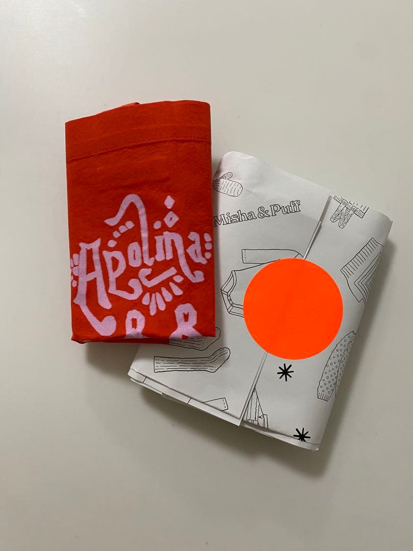 パ*カ様 apolina misha and puff トートバッグ　新品