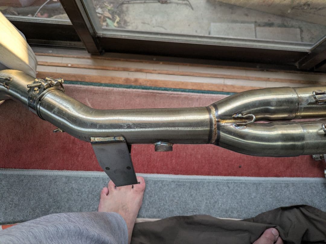 Z900RS用中華アクラポビッチタイプフルエキマフラー