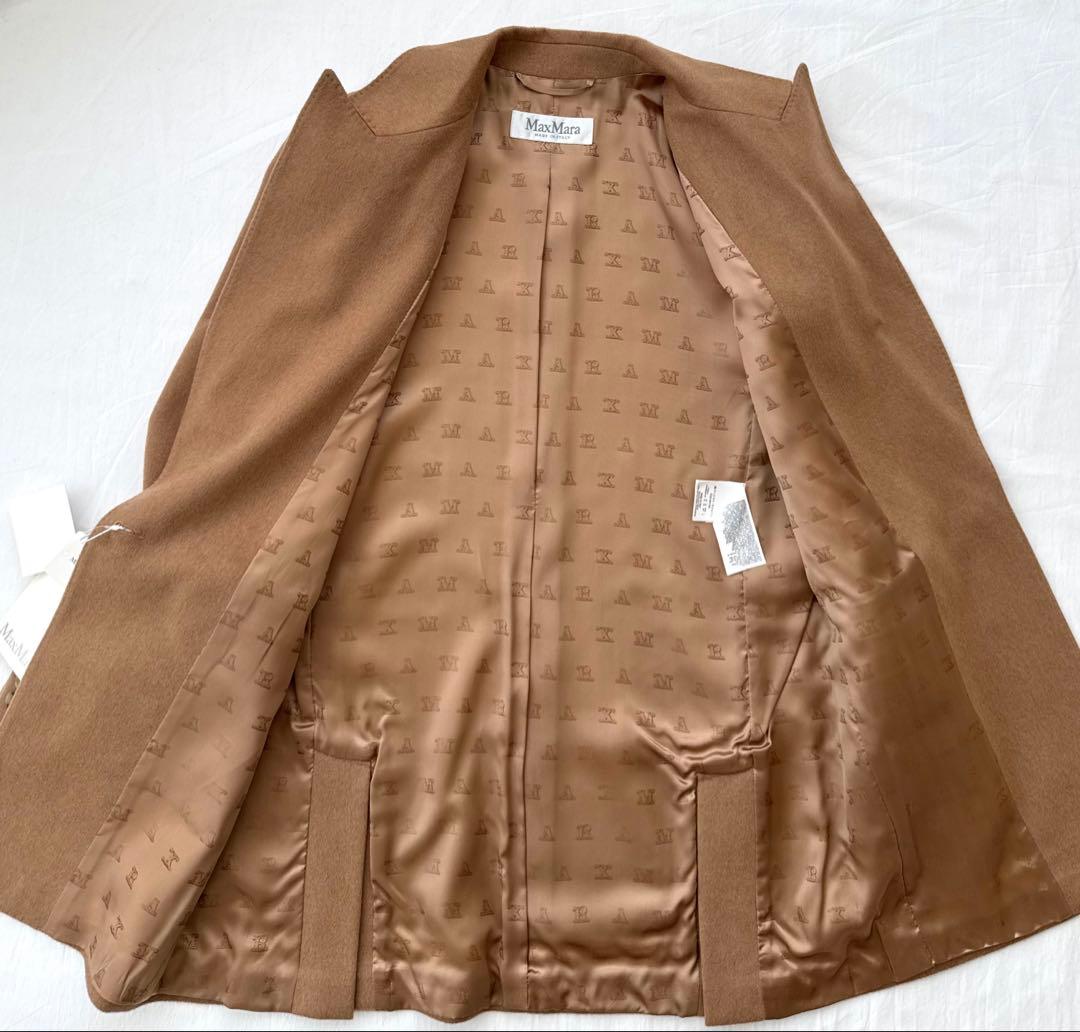 サオ様 おまとめです 値札付未使用 Max Mara キャメル100%ブレザー