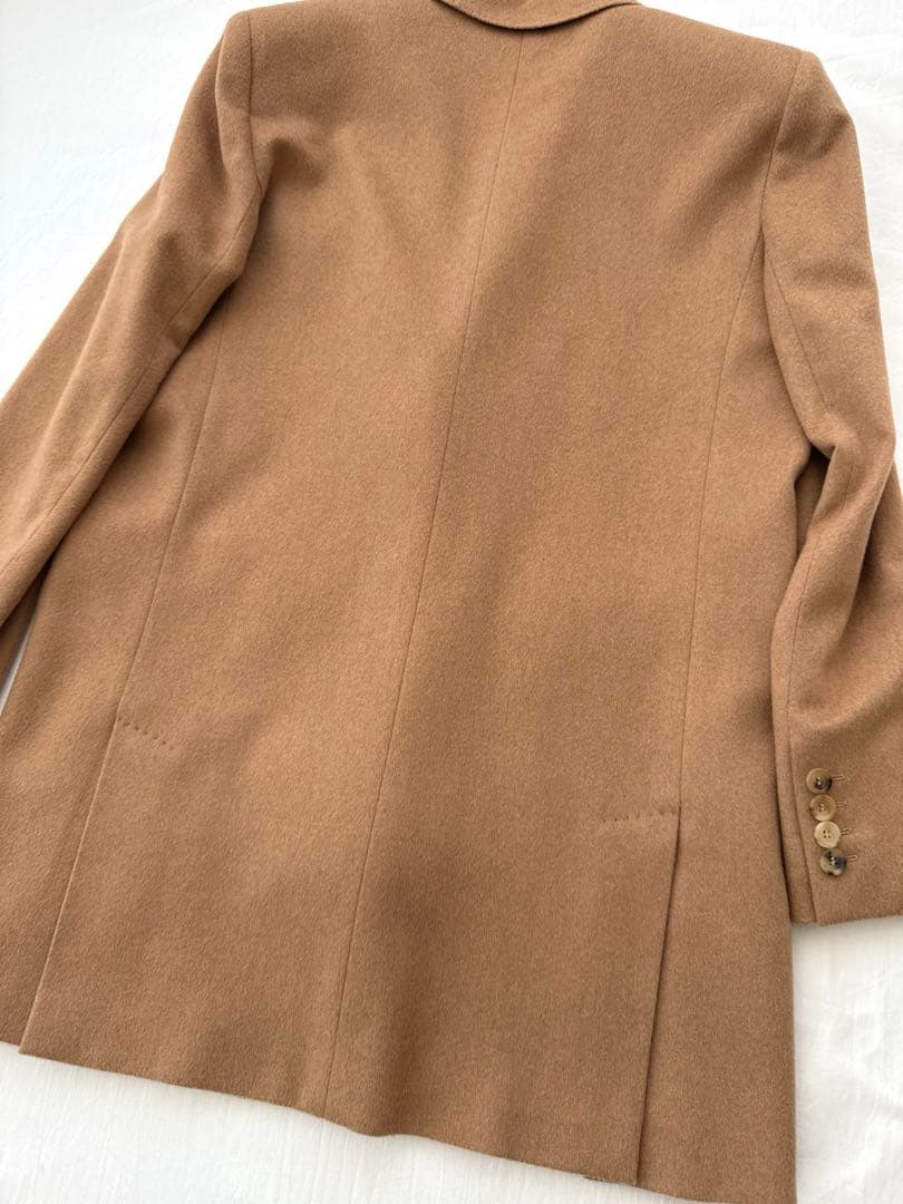 サオ様 おまとめです 値札付未使用 Max Mara キャメル100%ブレザー