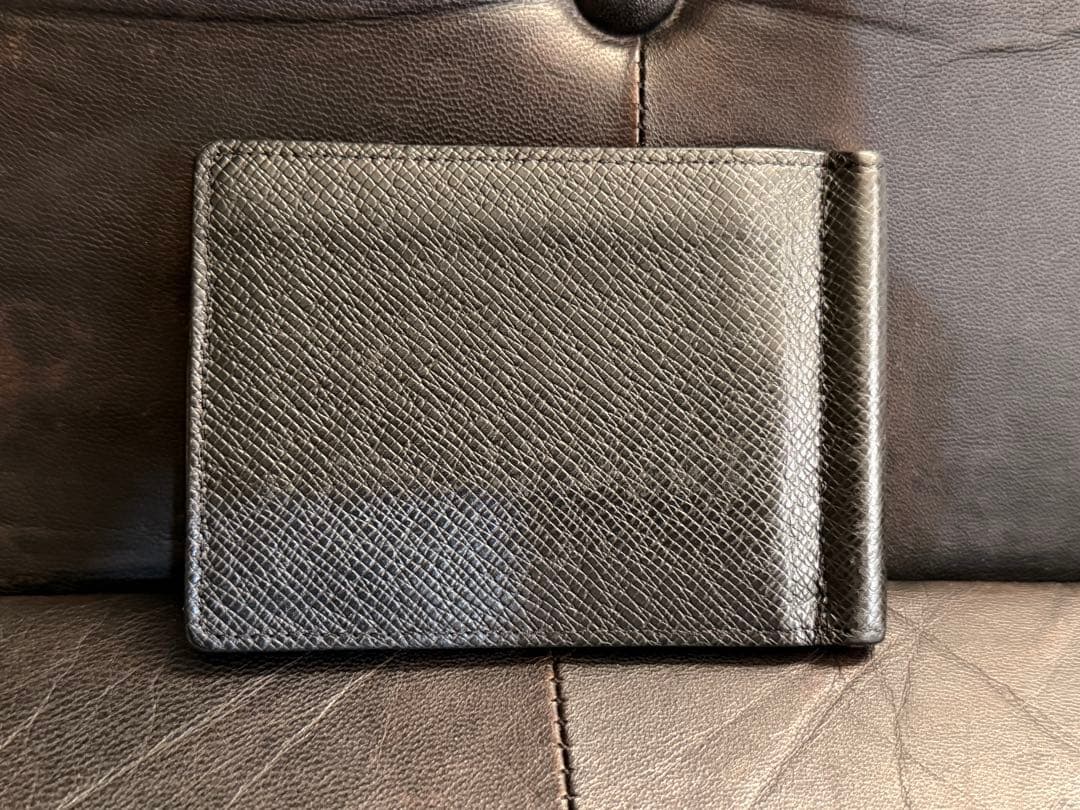 LOUIS VUITTON マネークリップ タイガ ブラック ICチップ