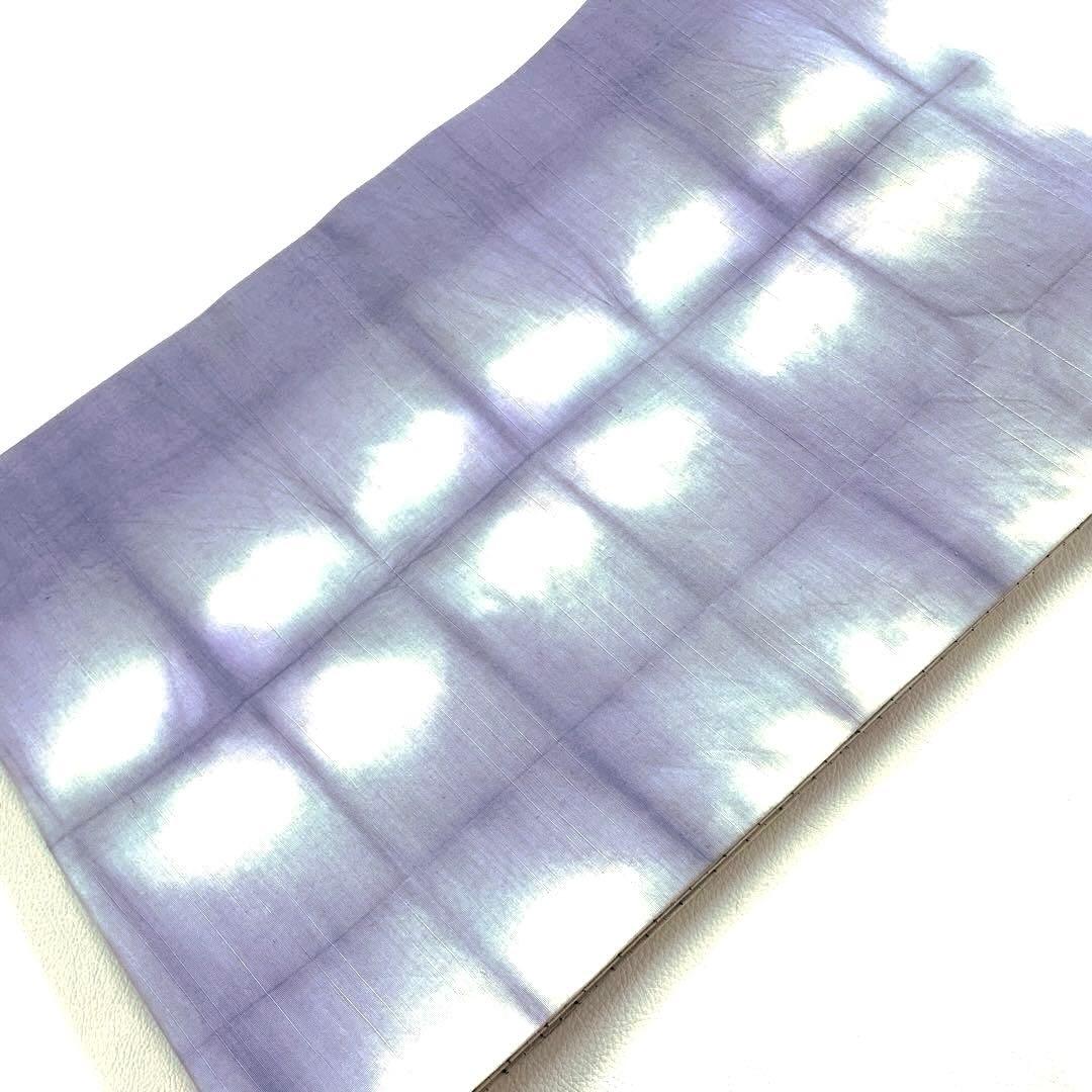 専用帯5067 ●高級 正絹 板締め絞り 両面全通 リバーシブル 京袋帯 袋帯