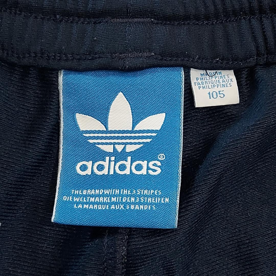 アディダス トラックパンツ ファイヤーバード トレフォイル XL 紺 17854