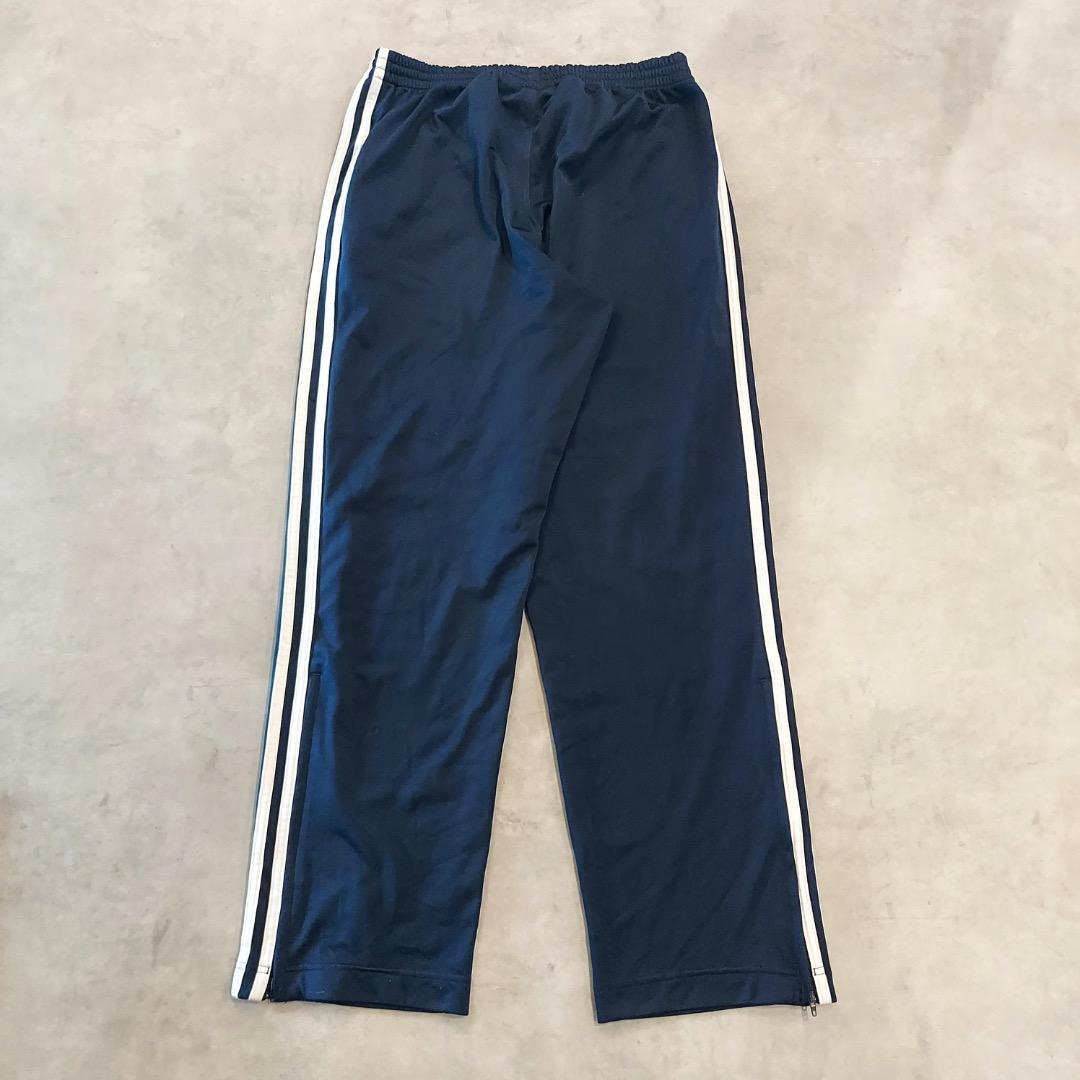 アディダス トラックパンツ ファイヤーバード トレフォイル XL 紺 17854