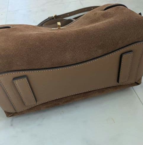 美品　アニヤ・ハインドマーチ　スモールウィルソン　スエード　ブラウン　2way