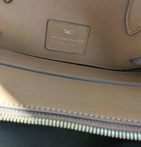 美品　アニヤ・ハインドマーチ　スモールウィルソン　スエード　ブラウン　2way