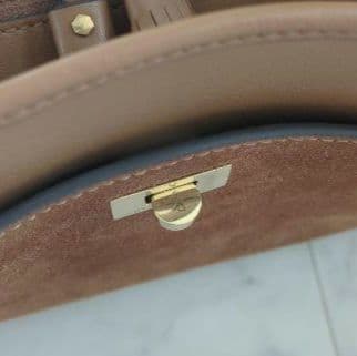 美品　アニヤ・ハインドマーチ　スモールウィルソン　スエード　ブラウン　2way