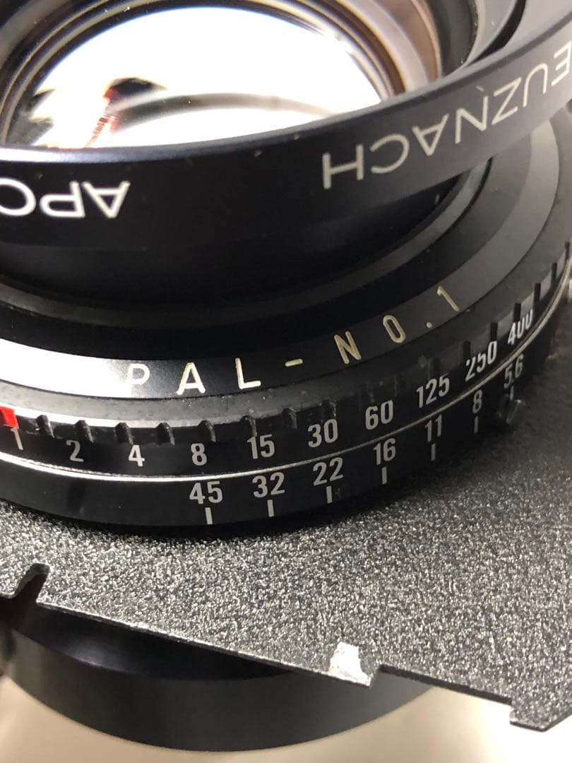 APO-SYMMAR 5.6/210 レンズ