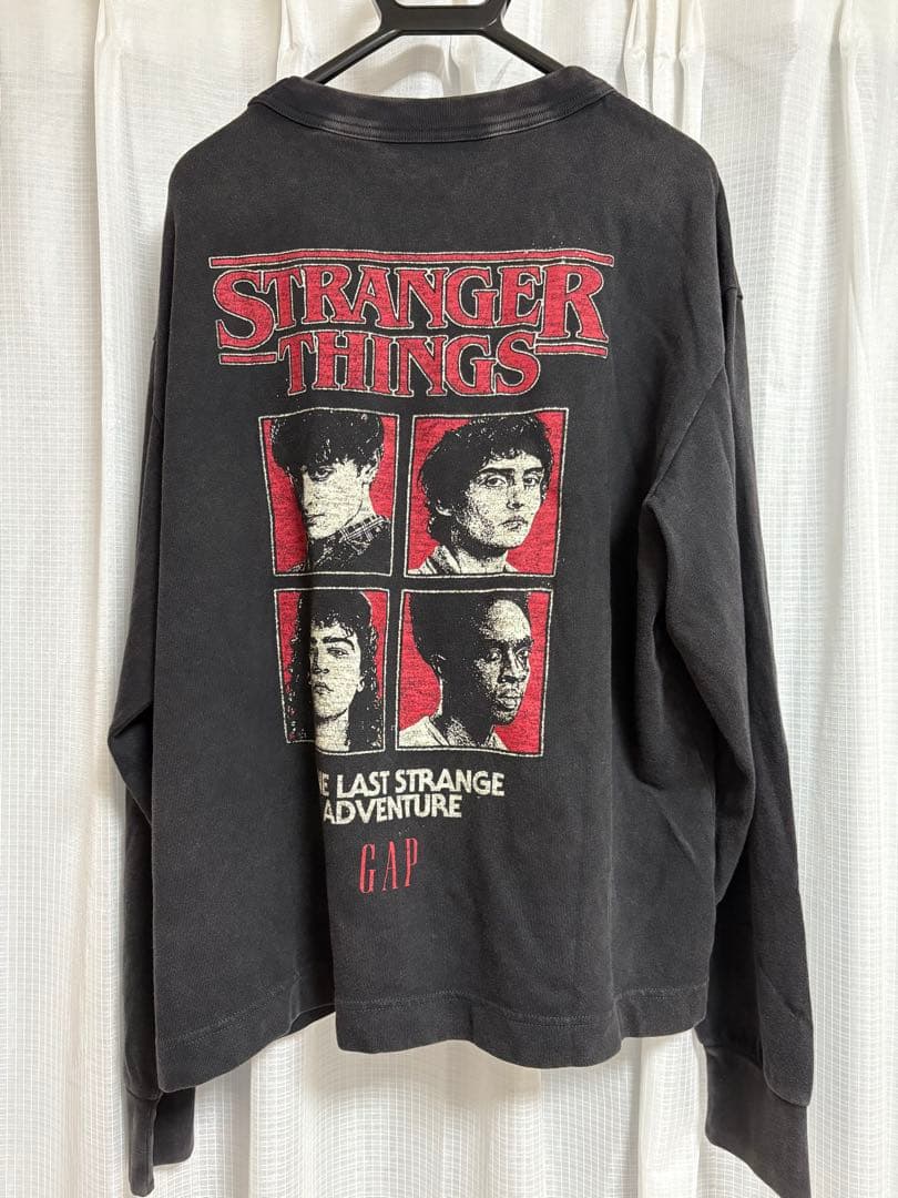 GAP ストレンジャー・シングス ロングスリーブカットソー Lサイズ ロンT