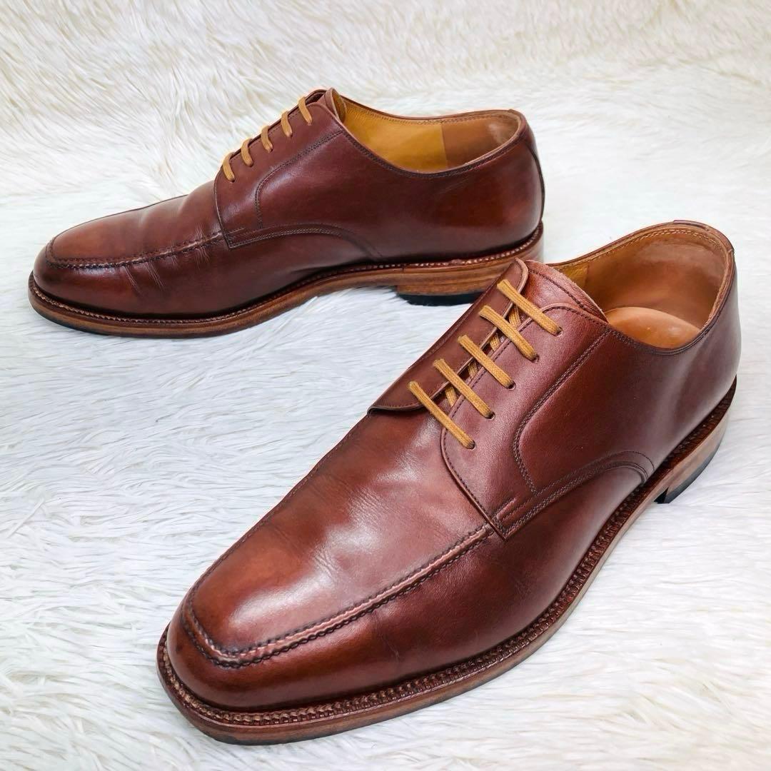 【美品】SCOTCH GRAIN26.5㌢Uチップ429 スコッチグレイン　茶