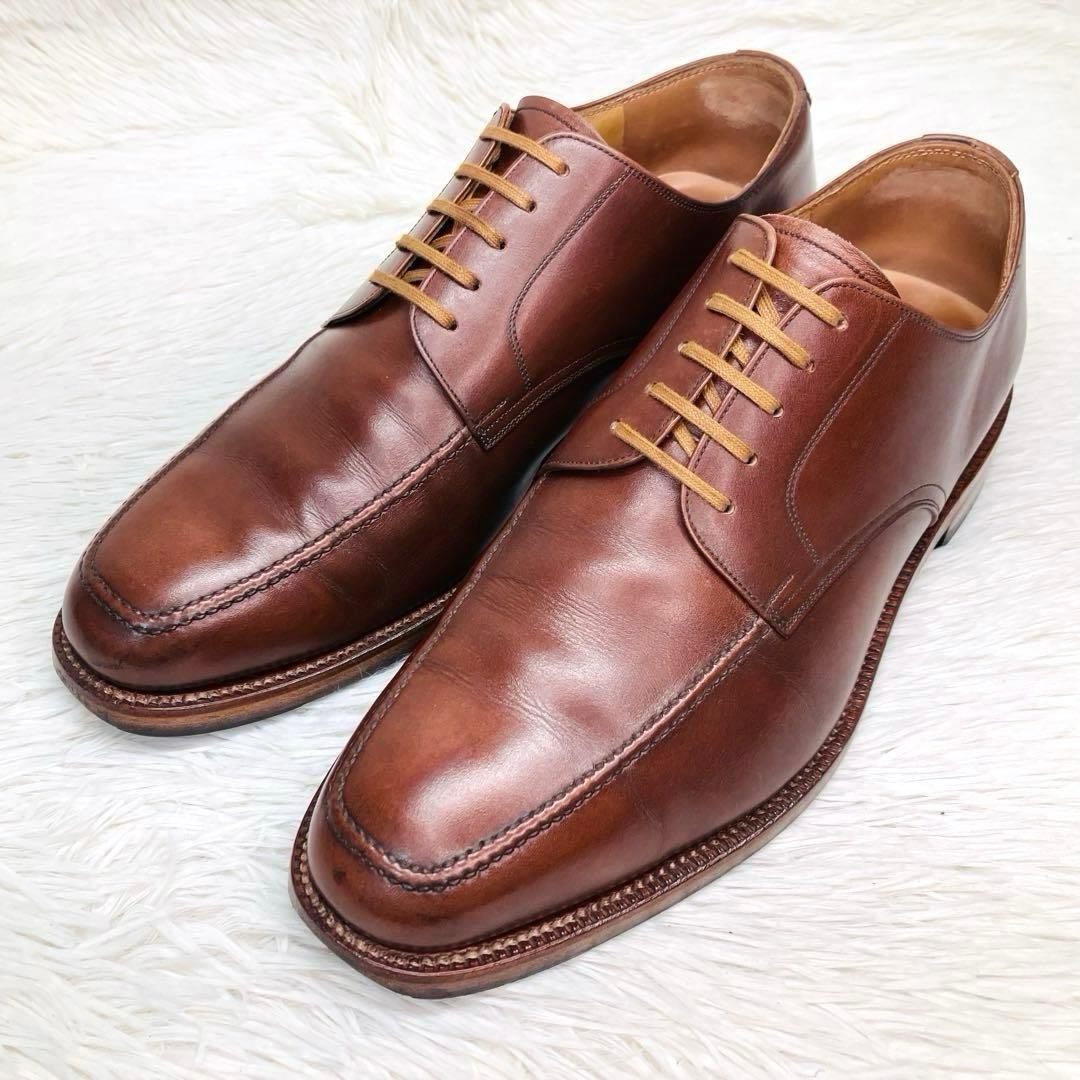 【美品】SCOTCH GRAIN26.5㌢Uチップ429 スコッチグレイン　茶