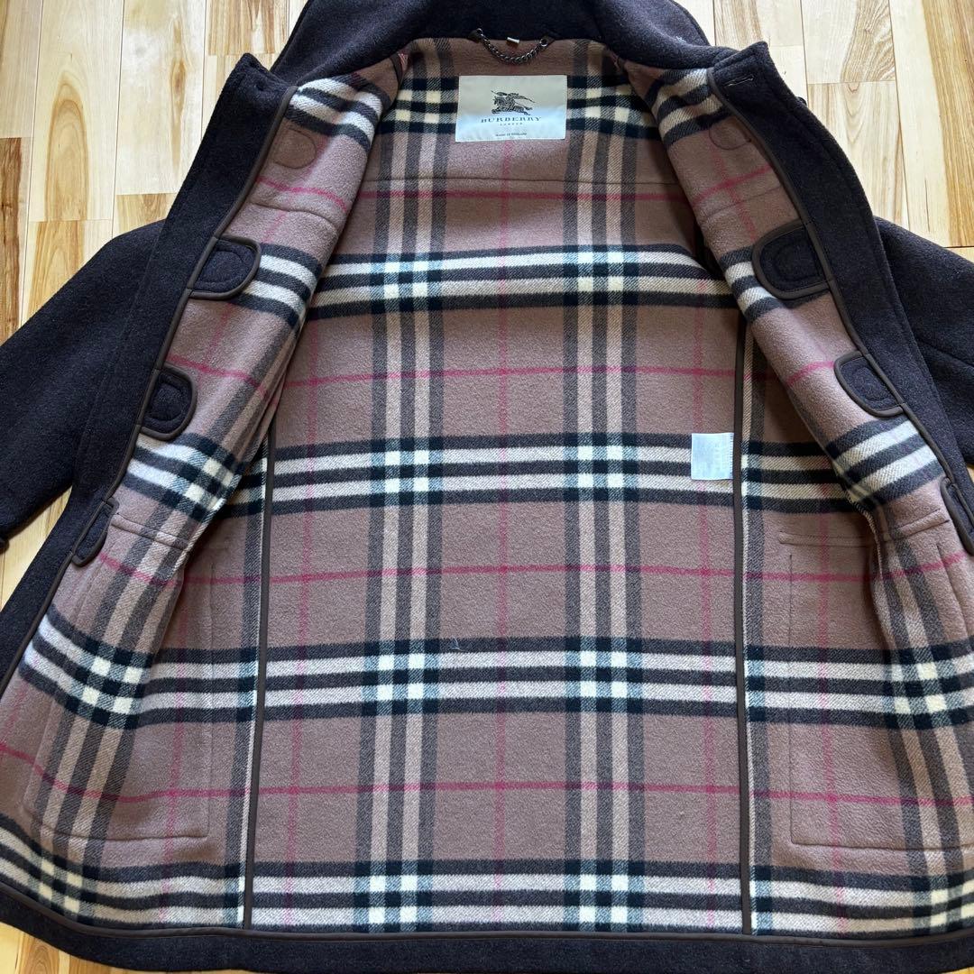 【希少】バーバリーロンドン イングランド製 ダッフルコート 2way
