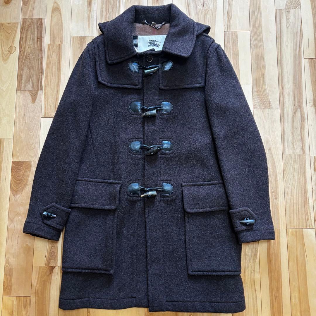 【希少】バーバリーロンドン イングランド製 ダッフルコート 2way