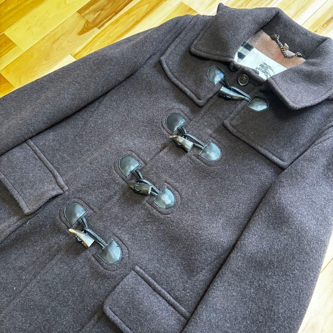 【希少】バーバリーロンドン イングランド製 ダッフルコート 2way