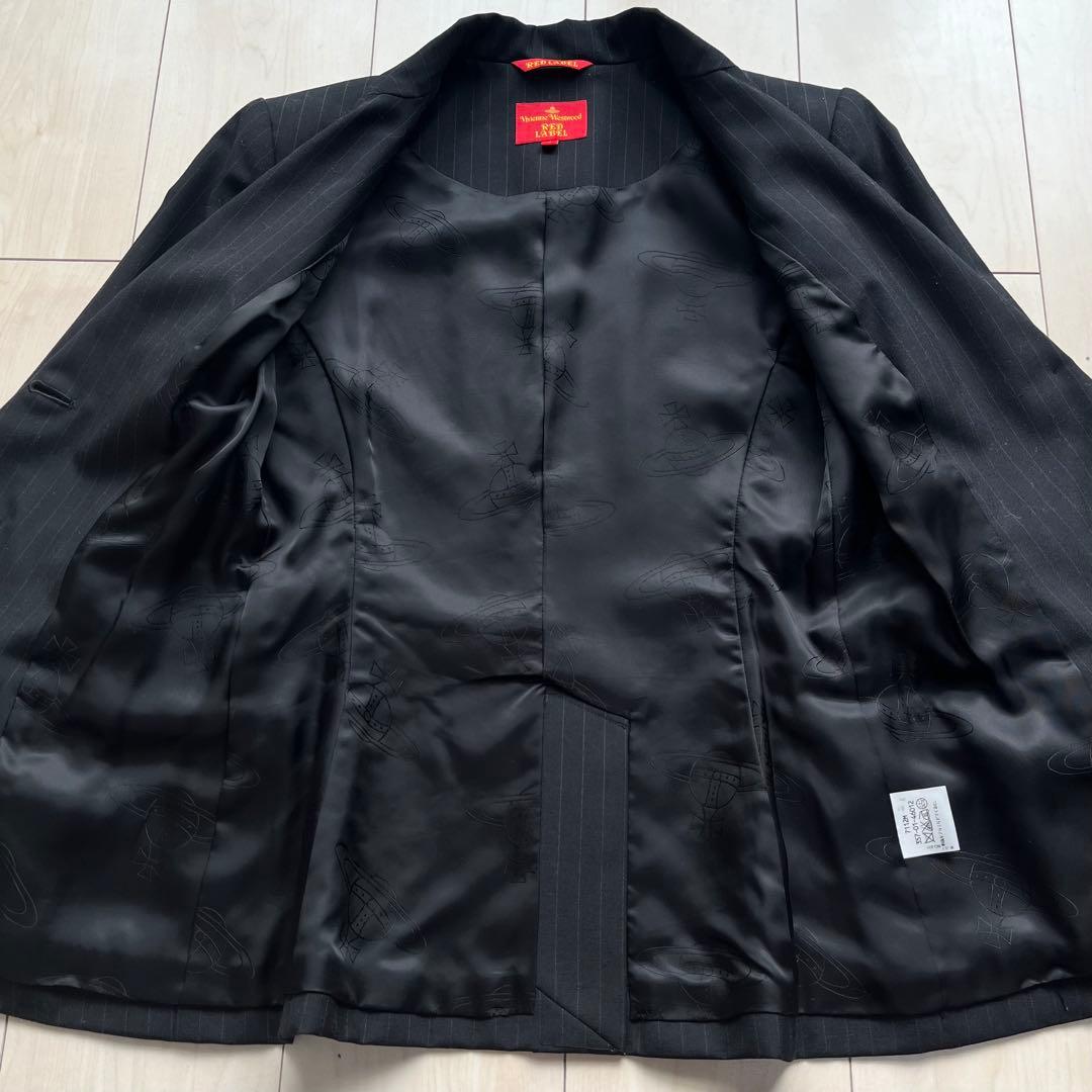 ヴィヴィアンウエストウッドレッドレーベル ジャケット ストライプ オーブ 3