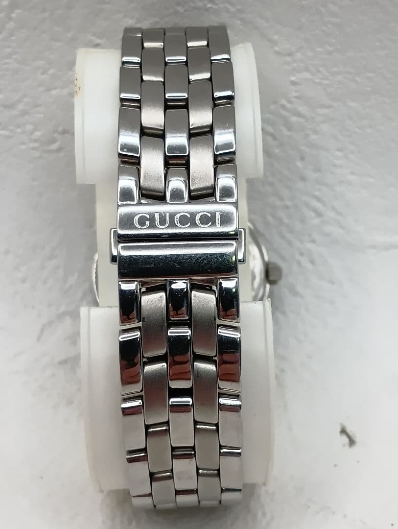 最終値下１０日１５時まで　GUCCI レディース 腕時計 ブラック文字盤　稼働品