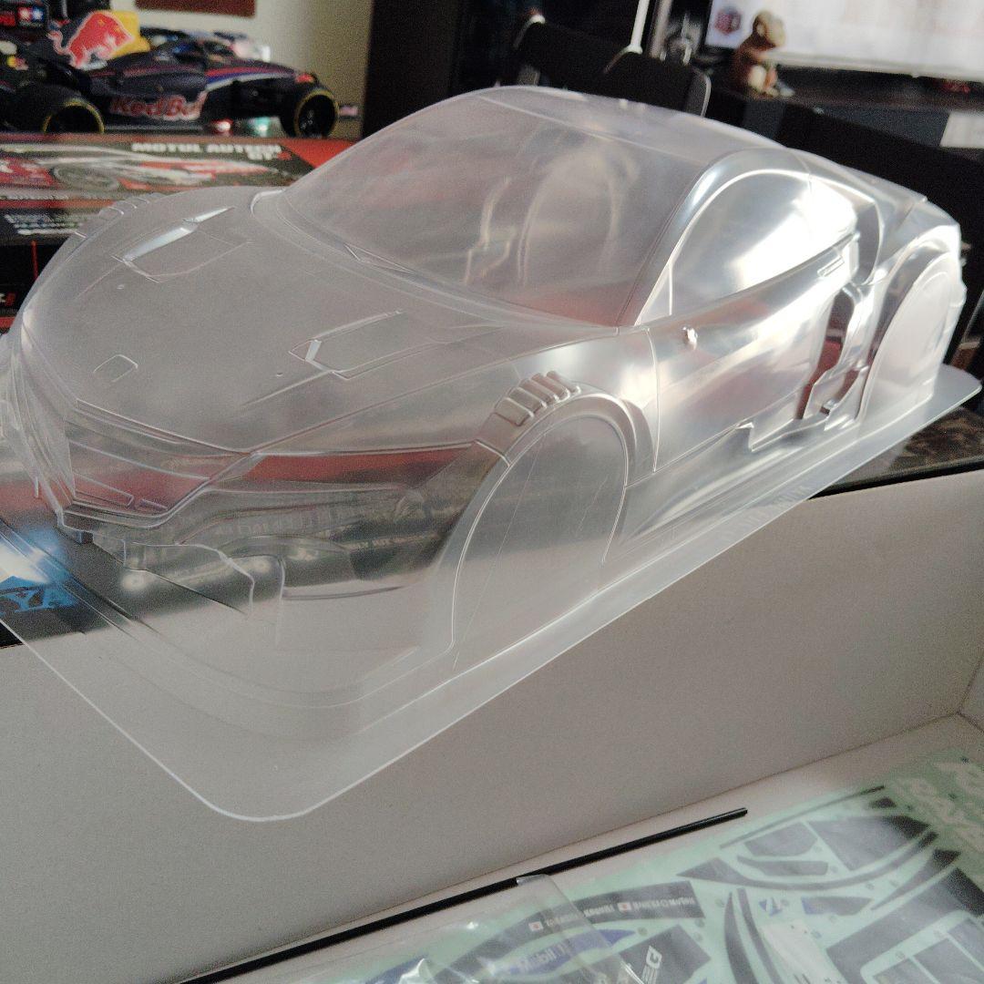 タミヤ 1/10 TT 02ボディ専用タイヤホイール付き まとめ売り。