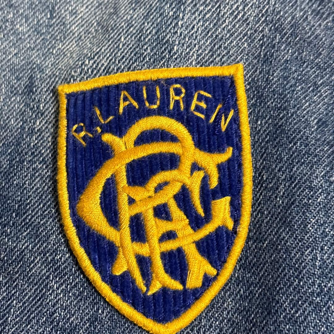 annラルフローレン ジージャン トラッカージャケット デニム ワッペン