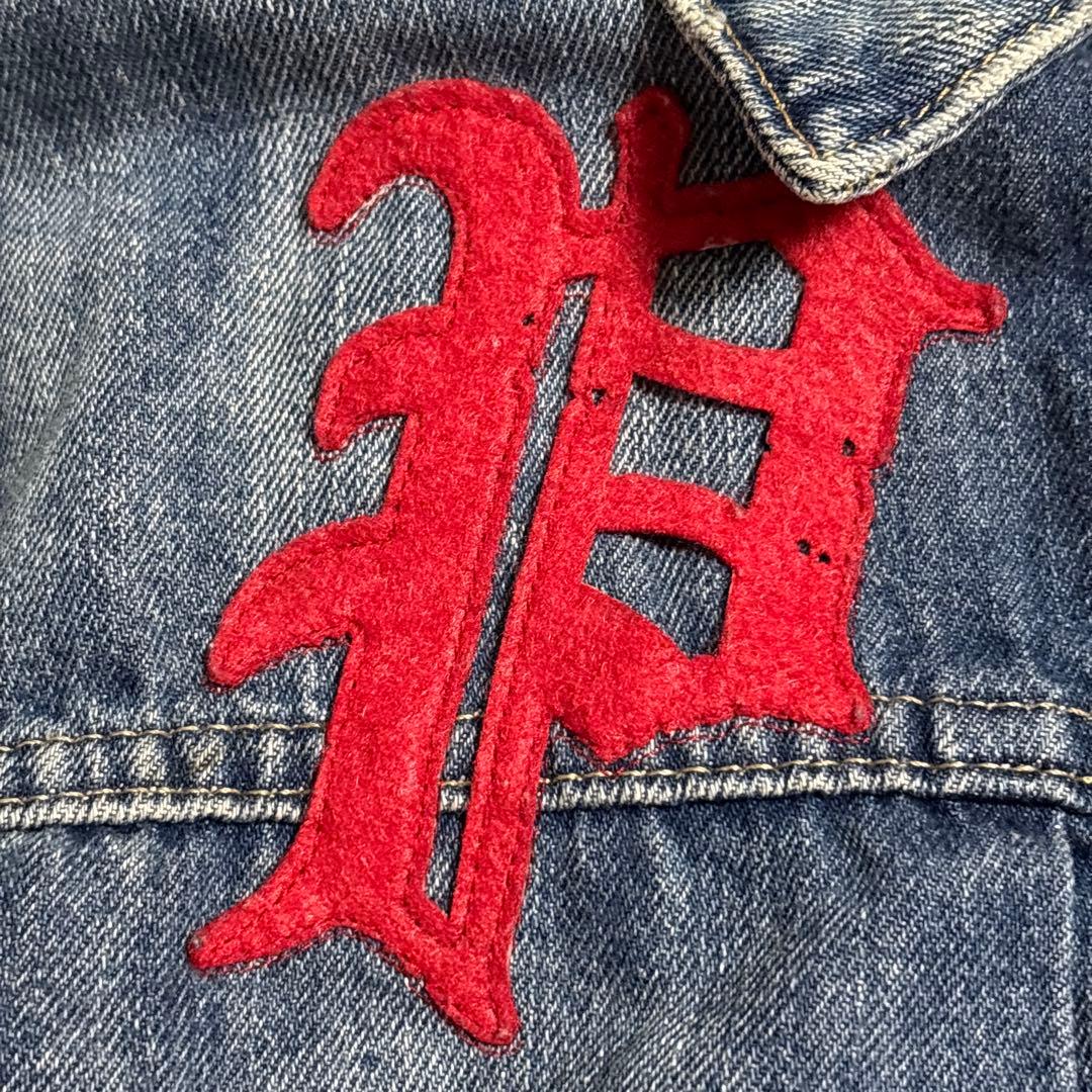 annラルフローレン ジージャン トラッカージャケット デニム ワッペン