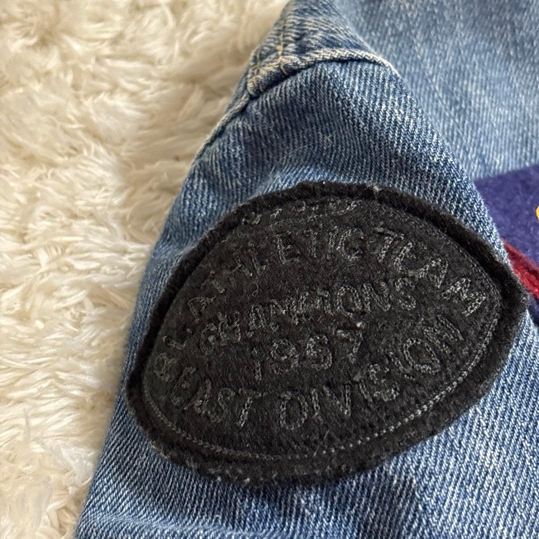 annラルフローレン ジージャン トラッカージャケット デニム ワッペン