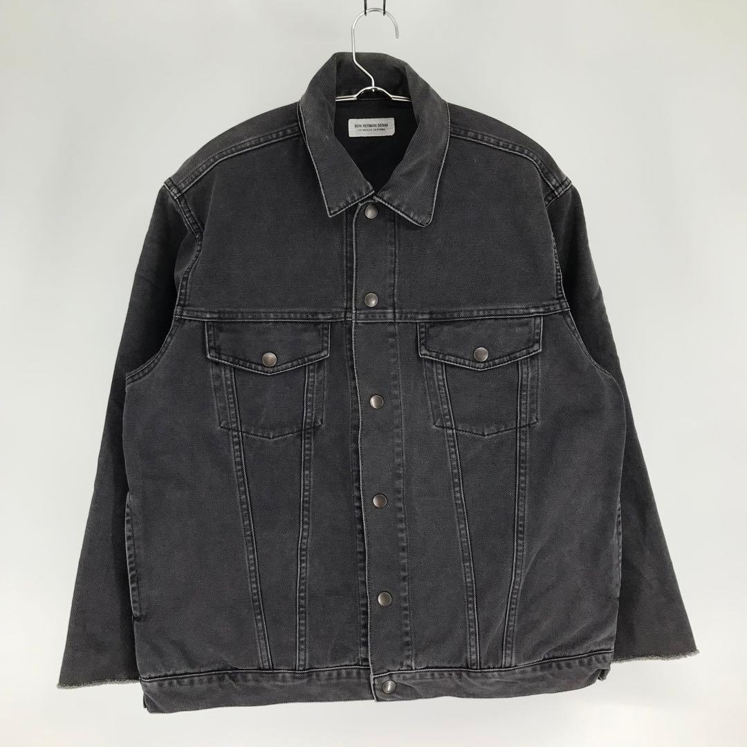 ロンハーマン　デニムジャケット　L　ブラック